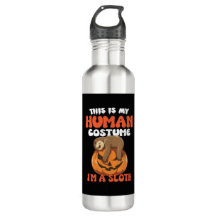 This Is My Human Costume I'm A Sloth 710 Ml Water Bottle