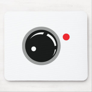 This Is My Human Costume I'm Really A Camera Lens Mouse Mat