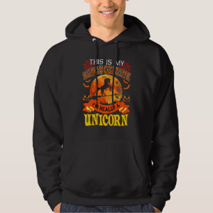 This Is My Human Costume Im Really A Unicorn Hoodie