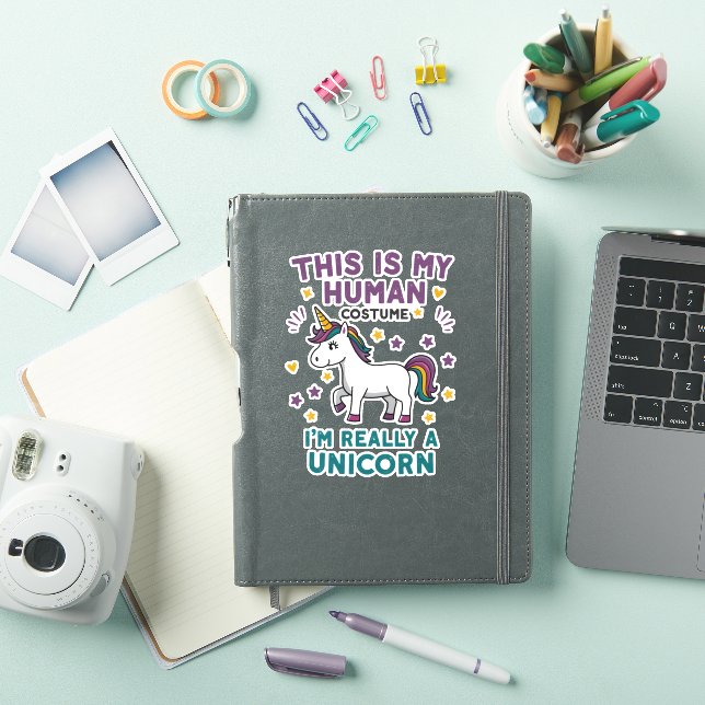 This Is My Human Costume I'm Really A Unicorn T-Sh (iPad Cover)