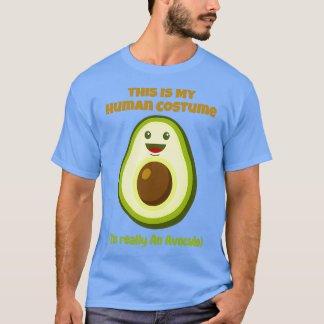 This Is My Human Costume Ix27m Avocado T-Shirt