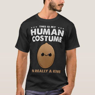 This Is My Human Costume Kiwi Fruit Halloween T-Shirt