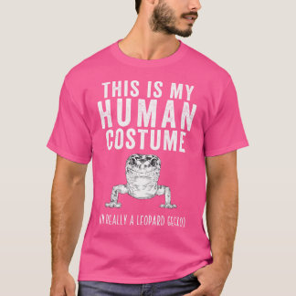 This Is My Human I'M Really A Leopard Gecko T-Shirt