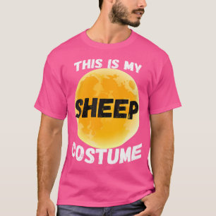 This Is My Human I'M Really A Sheep Funny T-Shirt