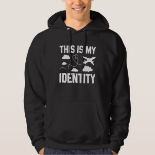 This is my Identity Pilot Airplane Plane Aviation Hoodie