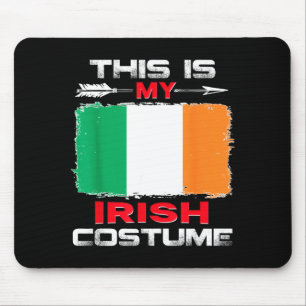 This Is My Irish Costume Ireland Mouse Mat