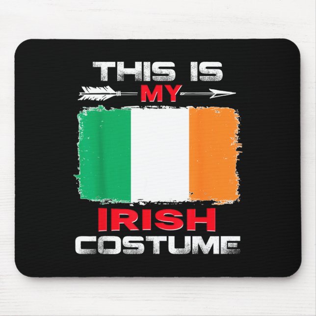 This Is My Irish Costume Ireland  Mouse Mat (Front)