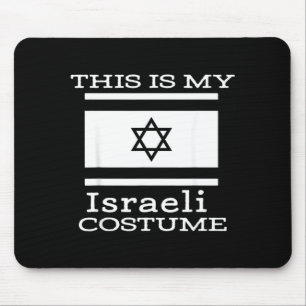 This is my Israeli Costume funny Halloween Costume Mouse Mat