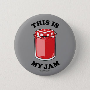 This Is My Jam 6 Cm Round Badge