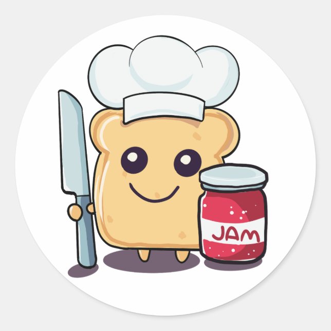 This is my Jam  Classic Round Sticker (Front)