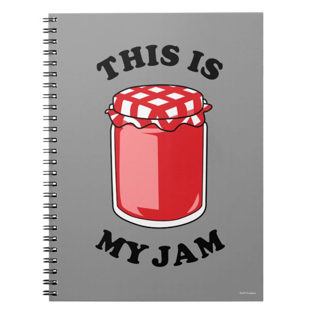 This Is My Jam Notebook (Front)