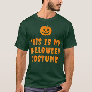 This is my lazy halloween costume with Jack o Lant T-Shirt