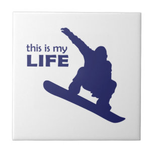 This Is My Life (Snowboarding) Tile