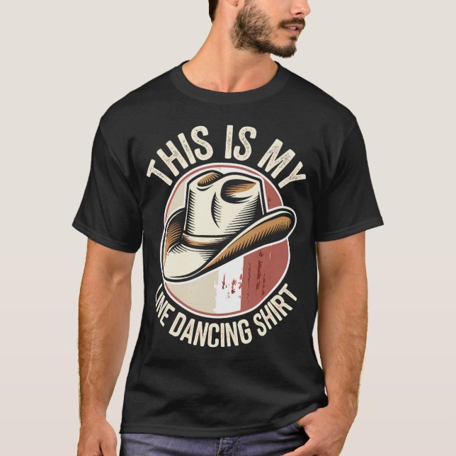 This Is My Line Dancing T-Shirt (Front)