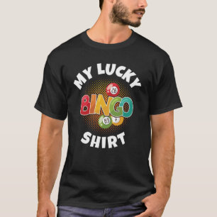 This is My Lucky Bingo Shirt Funny Gift