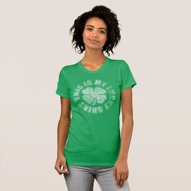 This Is My Lucky Shirt St Patricks Day (Front Full)