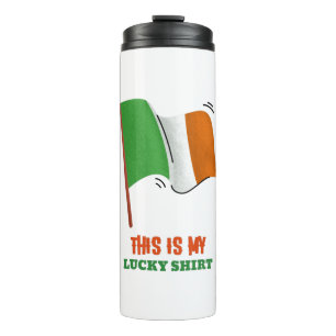 This Is My Lucky Shirt Thermal Tumbler