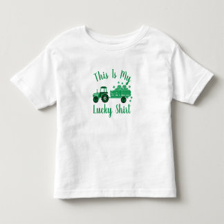 This Is My Lucky Shirt Tractor St Patrick's Day