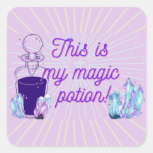 This  is my magic potion Square sticker