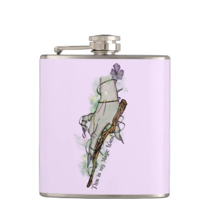 This Is My Magic Wand Hip Flask
