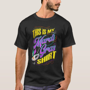 This Is My Mardi Gras Costume Outfit T-Shirt