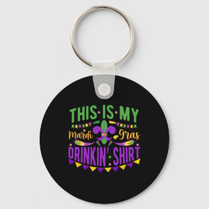 This Is My Mardi Gras Party Drinking Key Ring