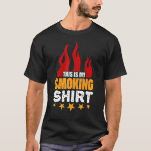 This Is My Meat Smoking Grilling Summer Smoker F T-Shirt