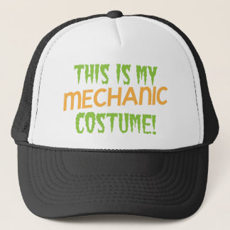 This is my MECHANIC costume Trucker Hat
