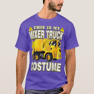This Is My Mixer Truck Costume 2689 T-Shirt