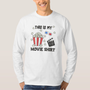 This Is My Movie Shirt Cinema Popcorn Watching