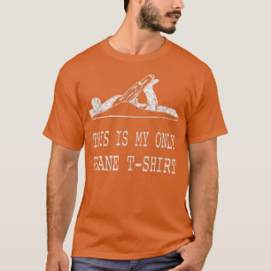 This is My Only Plane  Funny Woodworking Pun Tee 