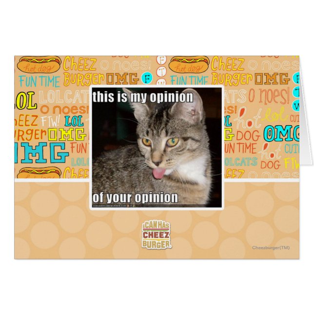 this is my opinion (Front Horizontal)