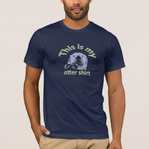 This is my otter shirt cute