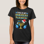 This Is My Pajamakah Hanukkah Pajama T-Shirt<br><div class="desc">This Is My Pajamakah Hanukkah Pajama</div>