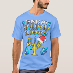 This is My Pajamakah Hanukkah Pajamakah Chanukah T-Shirt