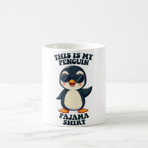 This Is My Penguin Pajama Shirt Coffee Mug