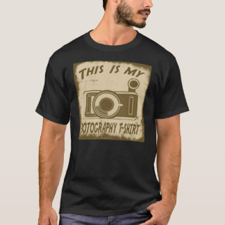 THIS IS MY PHOTOGRAPHY T-SHIRT