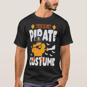 This Is My Pirate Costume Halloween Lazy Pirate T-Shirt