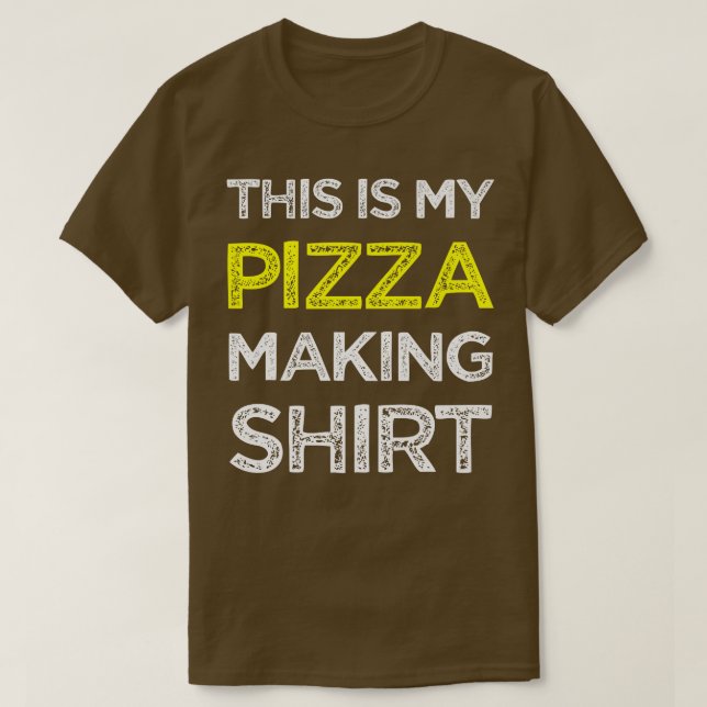 This Is My Pizza Making Shirt Pizza Maker Premium5 (Design Front)