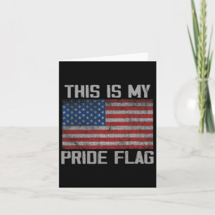 This Is My Pride Flag American Card