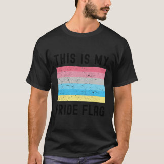 This Is My Pride Flag Genderflux Stuff Pride Month T-Shirt
