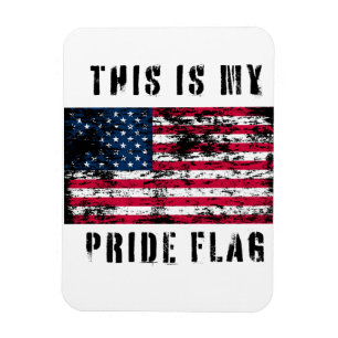 THIS IS MY PRIDE FLAG MAGNET