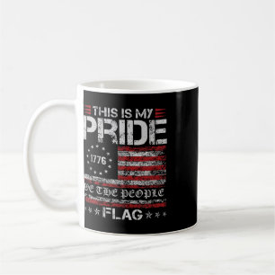 This Is My Pride Flag Usa American Patriotic 4th O Coffee Mug