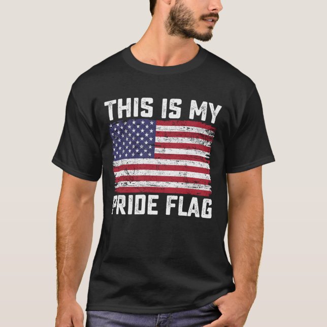 This Is My Pride Flag USA T-Shirt (Front)