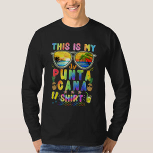 This Is My Punta Cana Mexico Tropical Beach Pineap T-Shirt