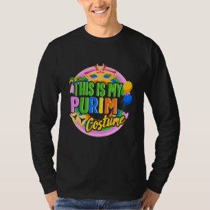 This Is My Purim Costume Feast of Lots Jewish Holi T-Shirt