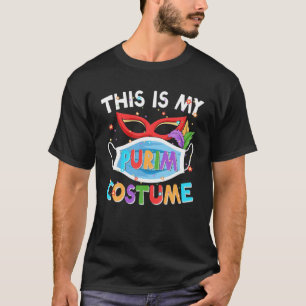 This Is My Purim Costume Funny Jewish Face Mask T-Shirt