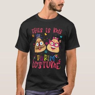 This is my Purim Costume funny Jewish Purim day 20 T-Shirt