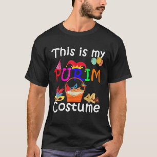 This is my Purim Costume funny Jewish T-Shirt