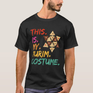 This is my Purim Costume Jewish Hamantaschen Magen T-Shirt